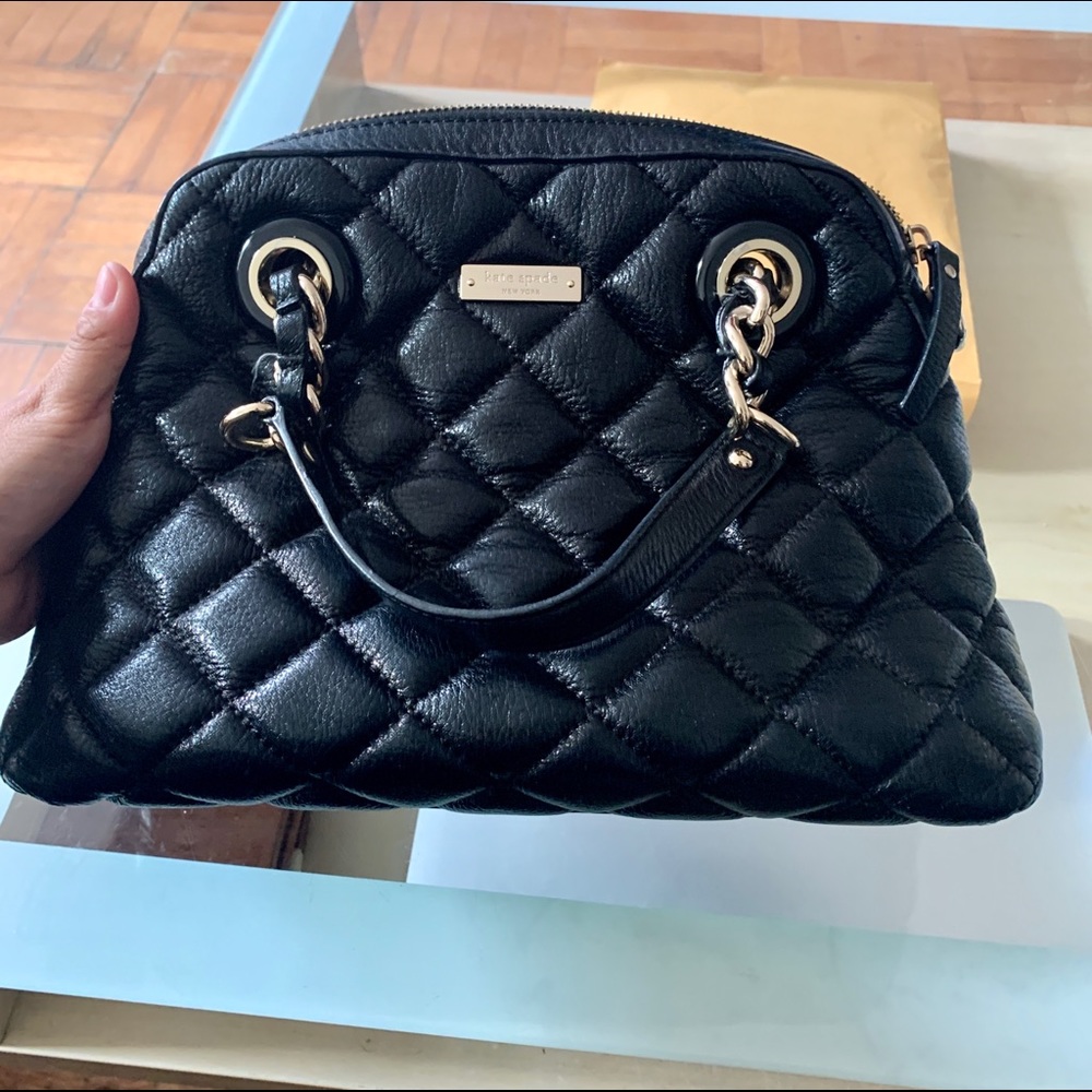 Kate Spade Black Leather